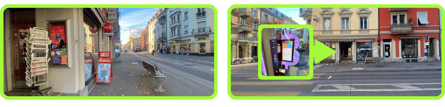 2 Photos of the Bitcoin ATM in Zurich