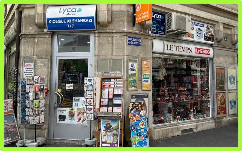 Photos du distributeur automatique de bitcoins à Lausanne