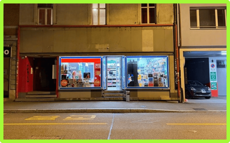 Bilder vom Bitcoin ATM in Basel