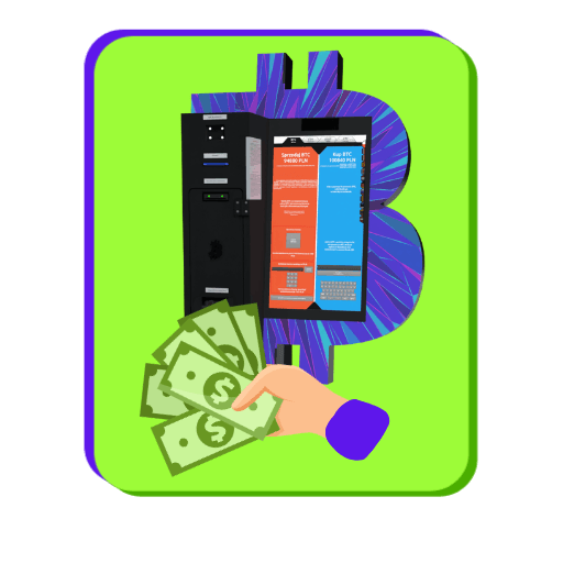 Bitcoin ATM mit Bargeld