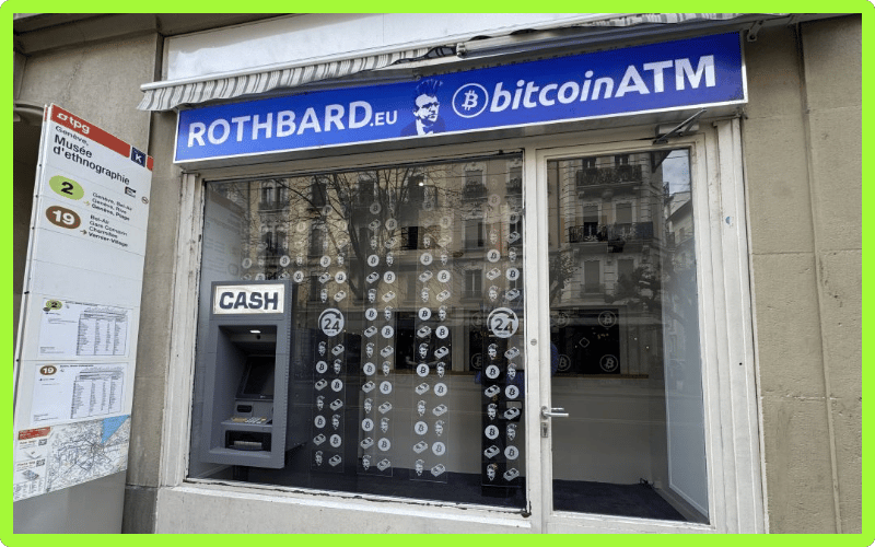 Bitcoin ATM in Genf