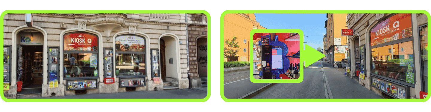 Bilder vom Bitcoin ATM in Zurich