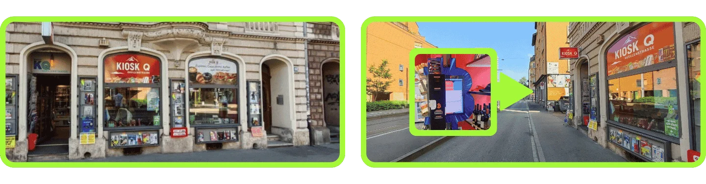 Bilder vom Bitcoin ATM in Zurich