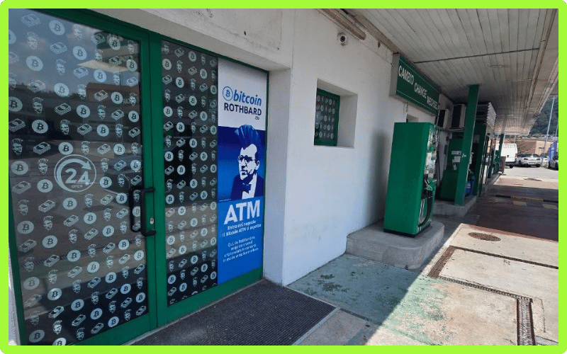 Standort des Bitcoin ATM Mendrisio