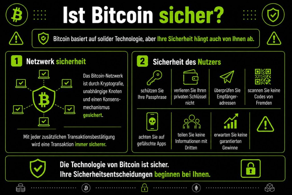 Ist Bitcoin sicher?
